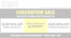 Desktop Screenshot of italianmarble-granite.com